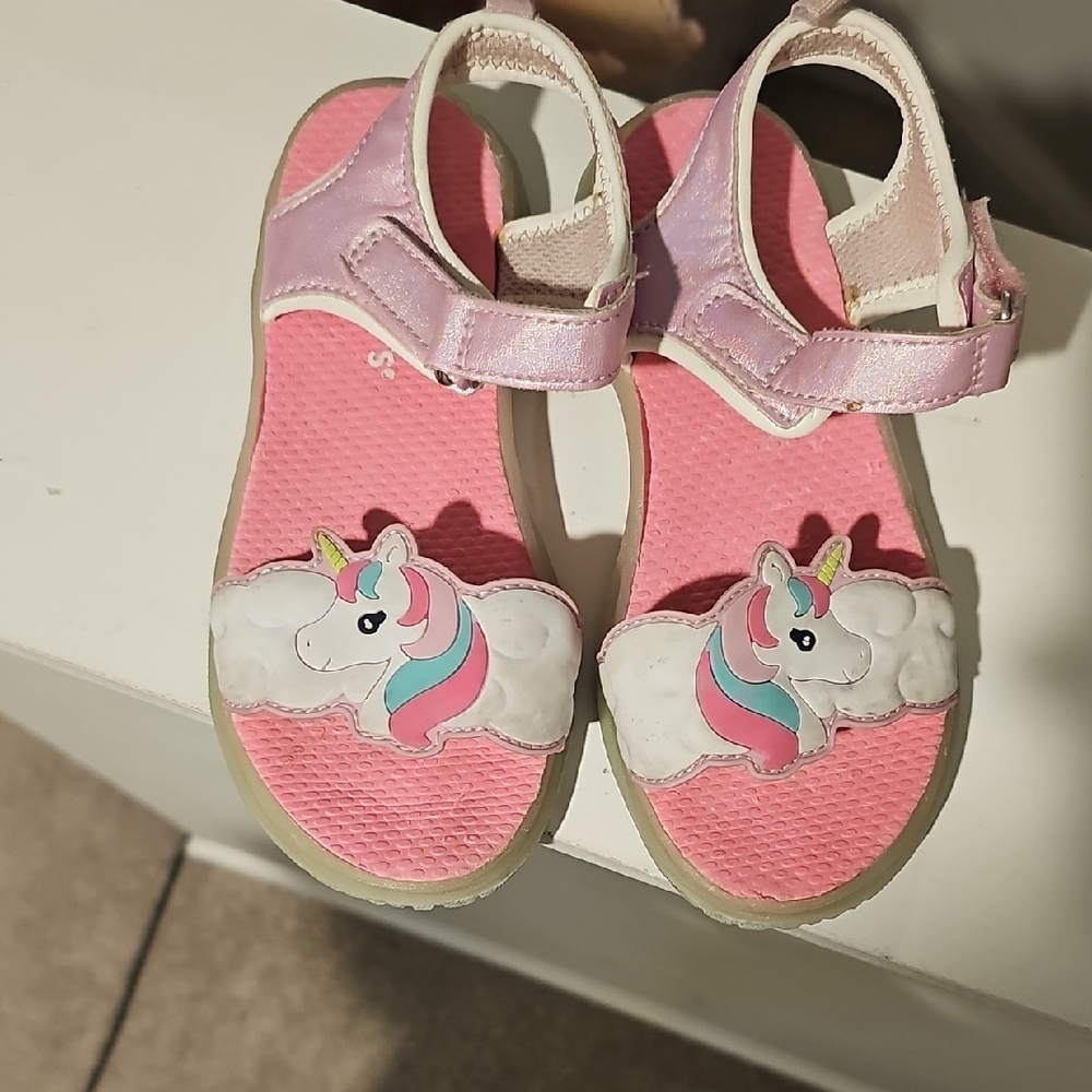 Pink Unicorn Kids Sandals